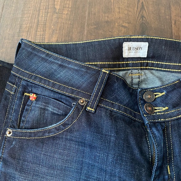 Hudson Jeans | Hudson Signature Bootcut Jeans Low Rise Size 27 - Picture 5 of 8